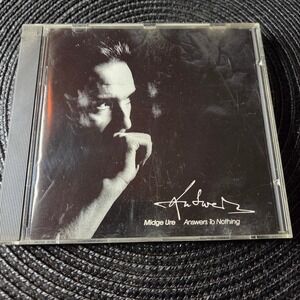 Midge Ure CD Answers To Nothing 1988 Chrysalis VK Synth Pop New Wave Vintage